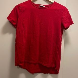 Zara t shirt size M Red